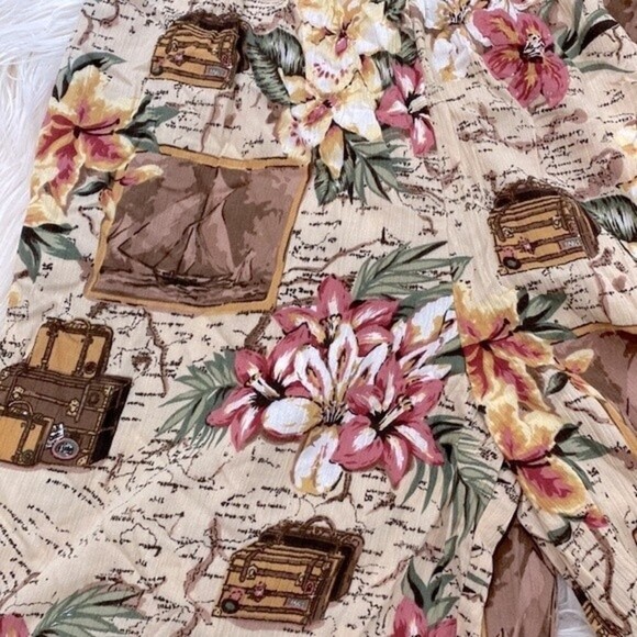 Vintage fun travel print koolait shorts deadstock new with tags - Picture 7 of 7